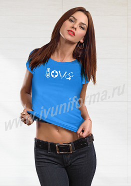 Футболка женская с принтом арт. М-14-06-ТР
